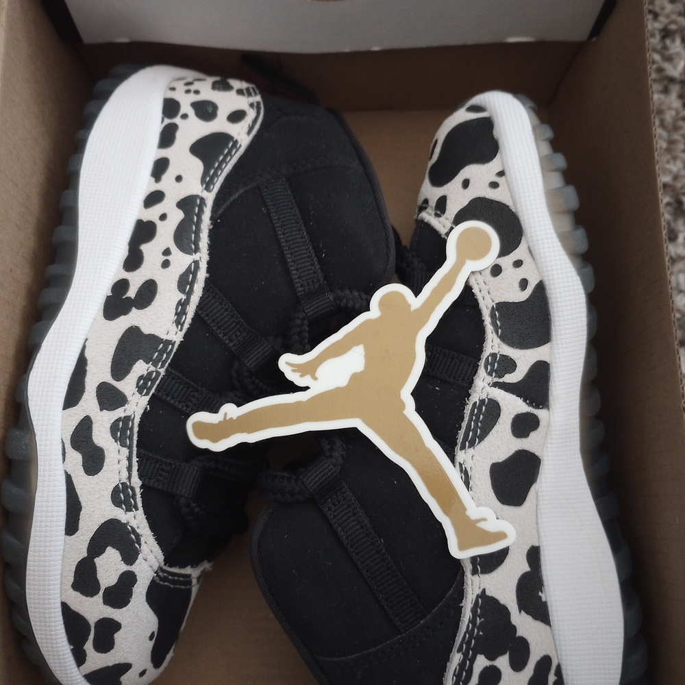 Kids Jordan 12 Low Animal Instinct